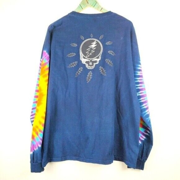 The Dead, Grateful Dead Peter Forsythe 2003 Tie Dye Long Sleeve Tee Sz XL NICE! - Picture 3 of 9